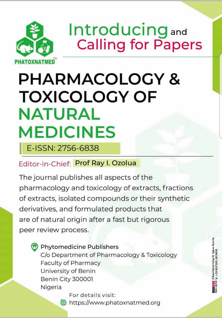PHATOXNATMED CALL FOR PAPERS